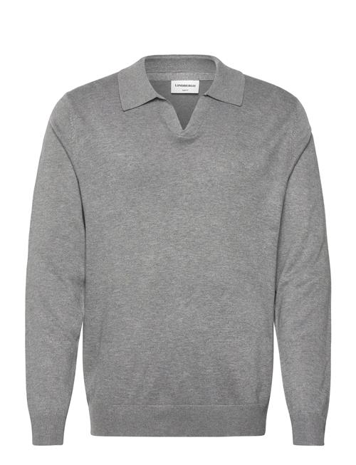 Lindbergh | Ecovero L/S V-Neck Polo | S
