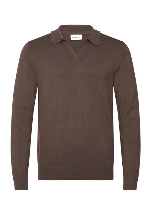 Lindbergh | Ecovero L/S V-Neck Polo | L