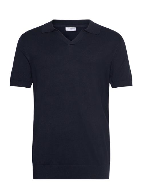 Lindbergh | Ecovero S/S V-Neck Polo | M