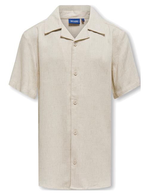 ONLY & SONS | Osjkari Ss Shirt Visc Lin 0075 Resort | 152