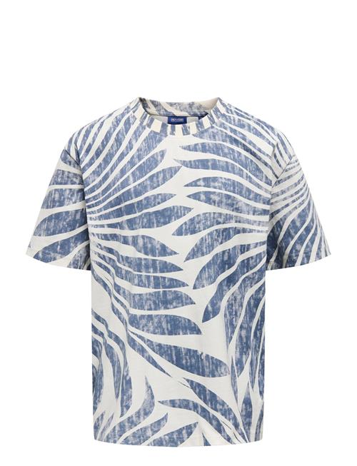 ONLY & SONS | Osjzeke Life Rlx Washed Ss Aop Tee Jrs | 146-152