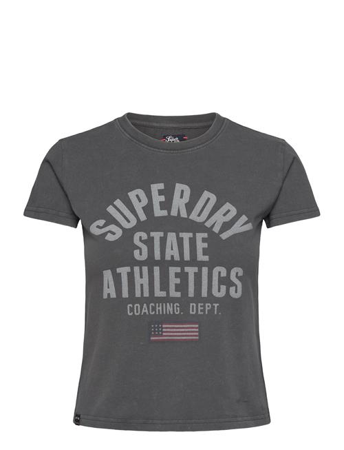 Superdry | Ath Graphic Fitted Tee | 38