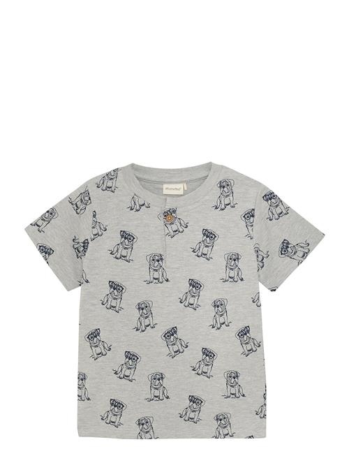 Minymo | T-Shirt Ss Aop Sweat | 110