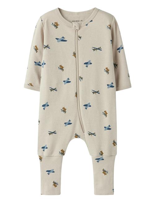 name it | Nbmnightsuit Zip Ff Airplane Noos | 80