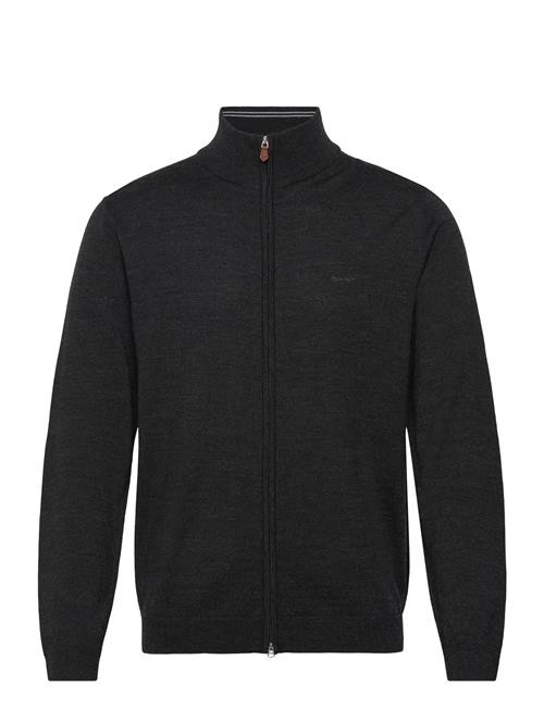 GANT | Extrafine Merino Wool Zip Cardigan | XXXXL