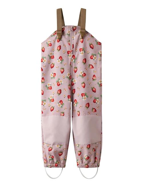 name it | Nmfalfa08 Softshell Bib Pant Aop Fo | 92