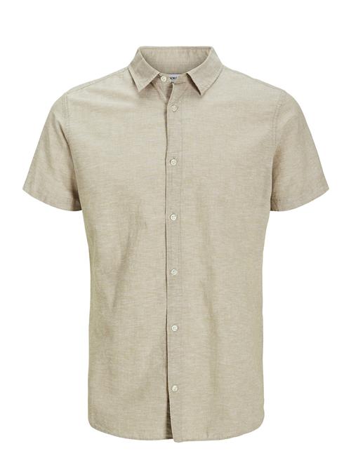 Jack & Jones | Jjbreeze Linen Blend Shirt Ss Sn Jnr | 152