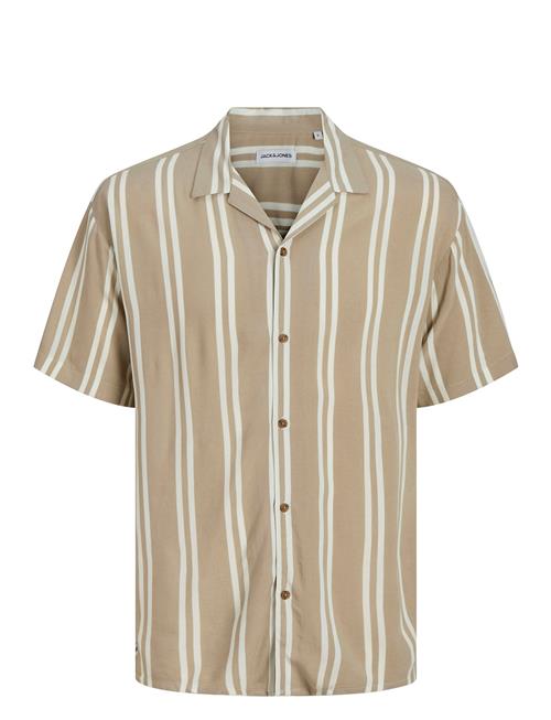 Jack & Jones | Jjejeff Stripe Resort Shirt Ss Sn | M