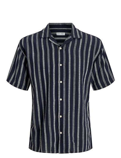Jack & Jones | Jjeenzo Stripe Resort Shirt Ss Sn | L