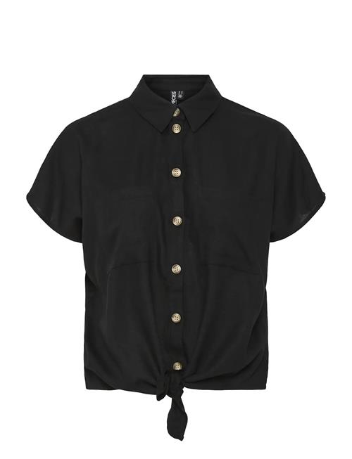 Pieces | Pcpia Linen Blend  Ss Tie Shirt Wvn Noos | XL