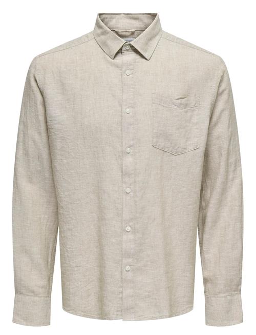 ONLY & SONS | Onscaiden Life Reg Ls 1 Pkt Shirt Noos | S