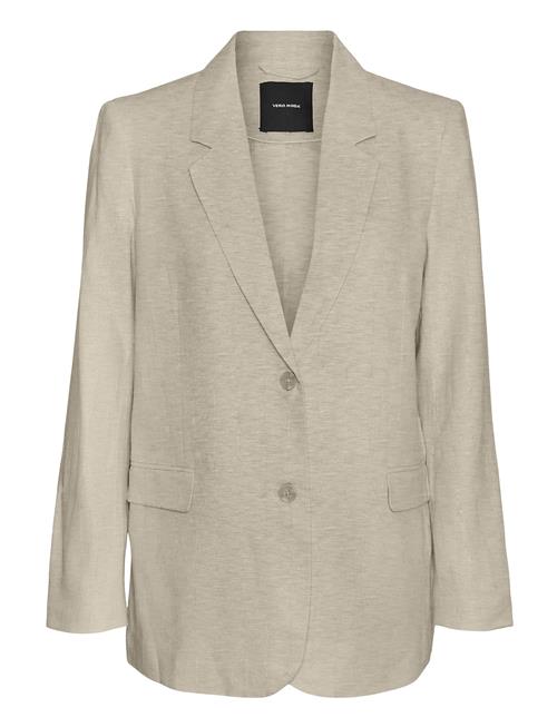 Vero Moda | Vmmindy Ls Loose Linen Blazer Mix | 38
