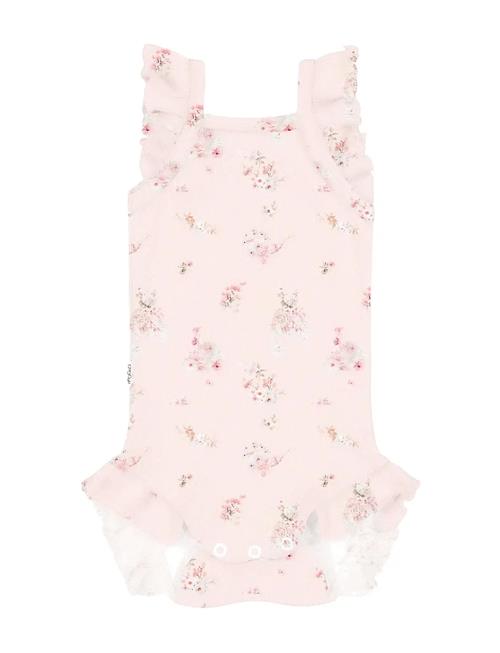 Gugguu | Baby Print Rib Romper | 62