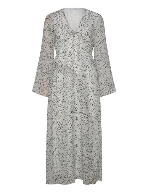 Bubbleroom | V-Neck Frill Dress | 42