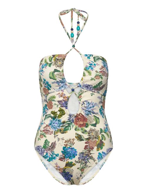 Malina | Idalia Bandeau Cut Out Swimsuit | M