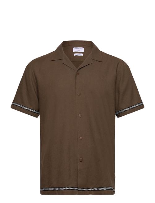 Lindbergh | Soft Viscose Linen Shirt S/S | L