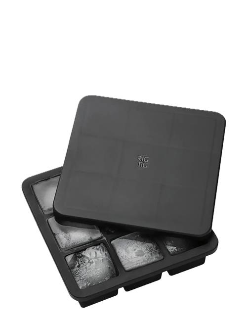 RIG-TIG | Freeze-It Isterningbakke Med Låg H 5 Cm Black | H:5CM