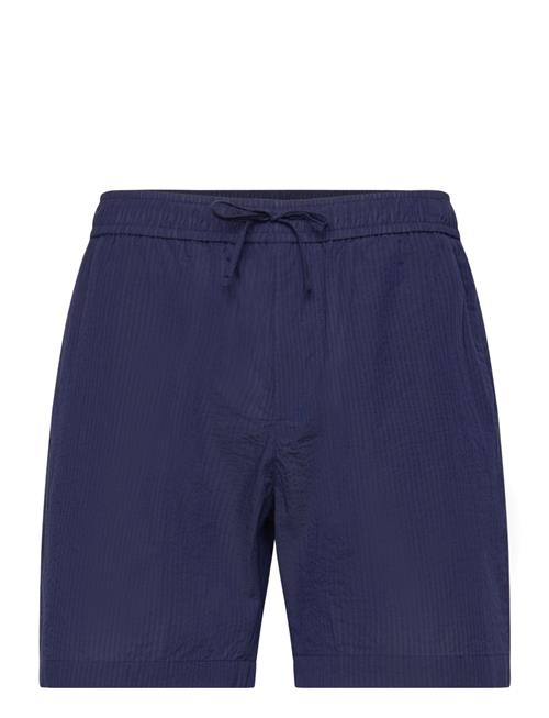 The Resort Co. | Seersucker Shorts Navy | XXL 46 cm