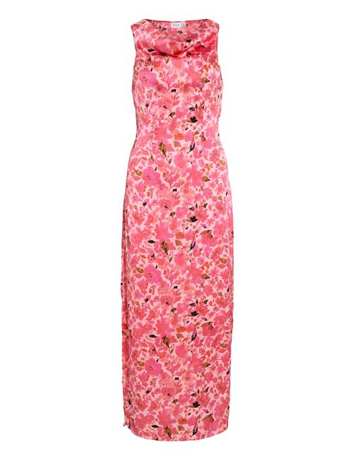 Vila | Vianita S/L Waterfall Ankle Dress/Dc/Ka | 34