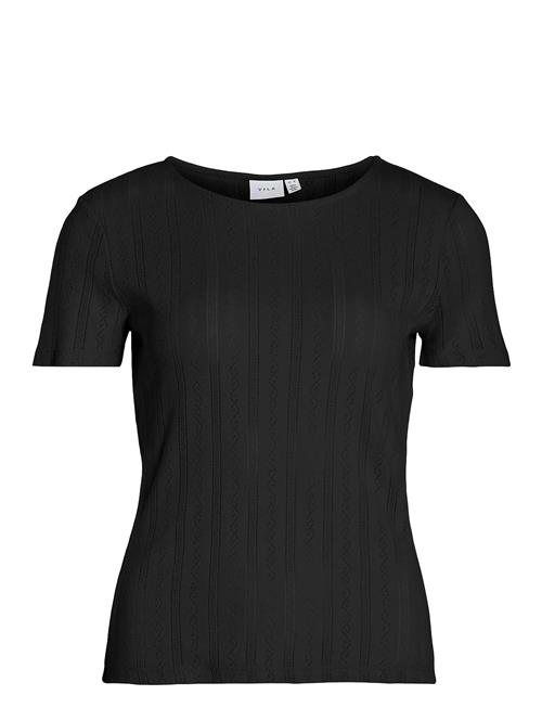 Vila | Vikassie S/S Pointelle Top - Noos | XS