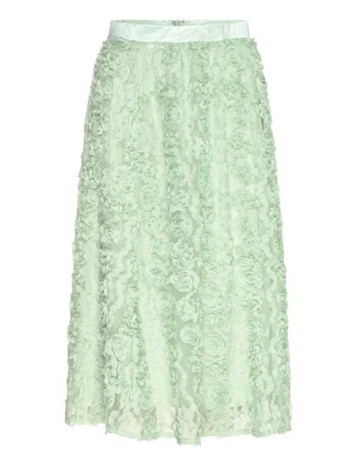 Bubbleroom | 3D Flower Midi Skirt | S