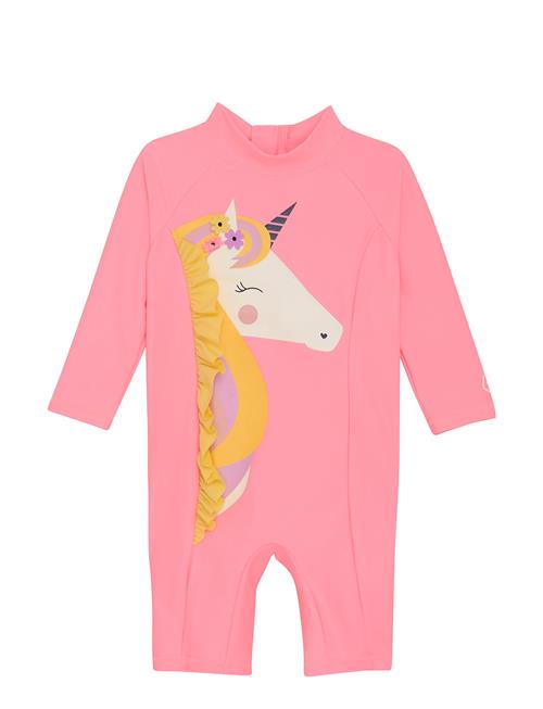 Color Kids | Baby Suit L/S W. Application | 74