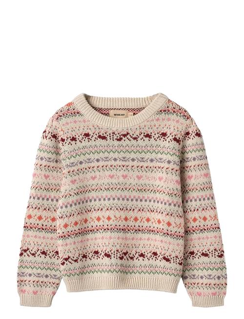Wheat | Jacquard Pullover Olga | 128