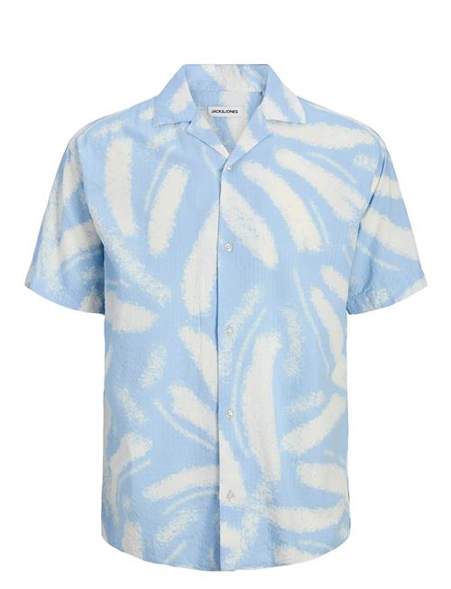 Jack & Jones | Jjalberto Seersucker Resort Shiirt Ss | XXL