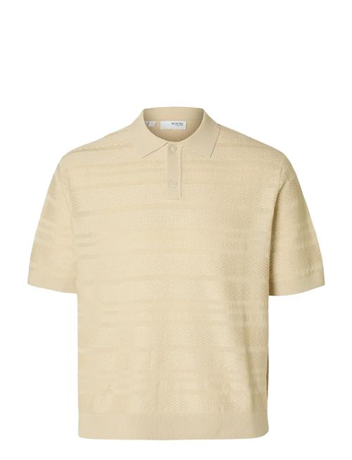 Selected | Slhfoam Ss Knit Relaxed Structure Polo | S