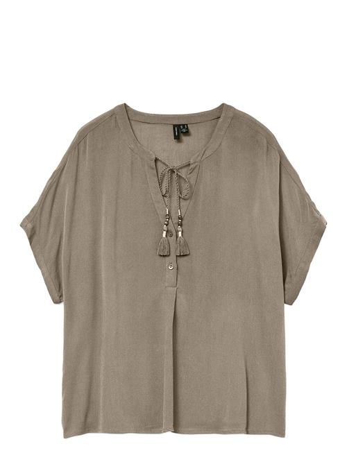 Vero Moda | Vmbente Ss Wide Top Wvn Ga | L