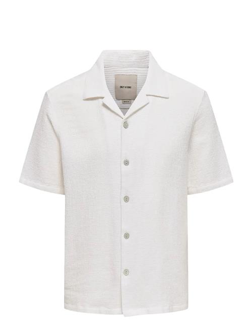 ONLY & SONS | Onsbertil Waffle Ss Resort Shirt | M