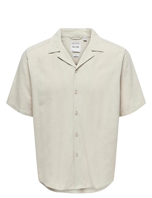 ONLY & SONS | Onsjannick Structure Ss Resort Shirt | XXL