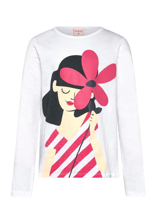 Boboli | Knit T-Shirt Flame | 128