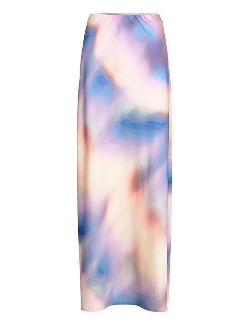 Dante6 | Dante6-Keshin Printed Satin Maxi Skirt | 38