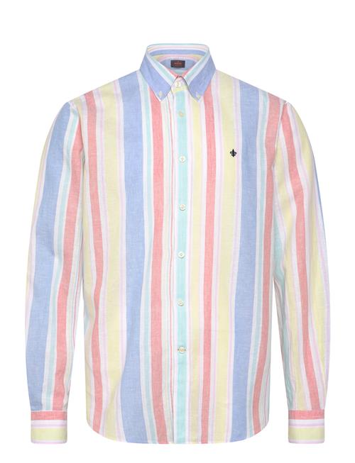 Morris | Happy Linen Stripe Shirt-Classic Fit | S