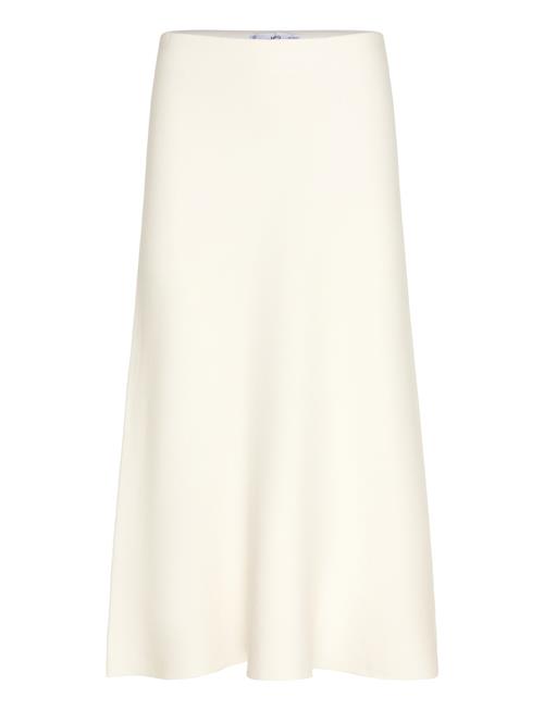 Mango | Fine-Knit Peplum Skirt | L