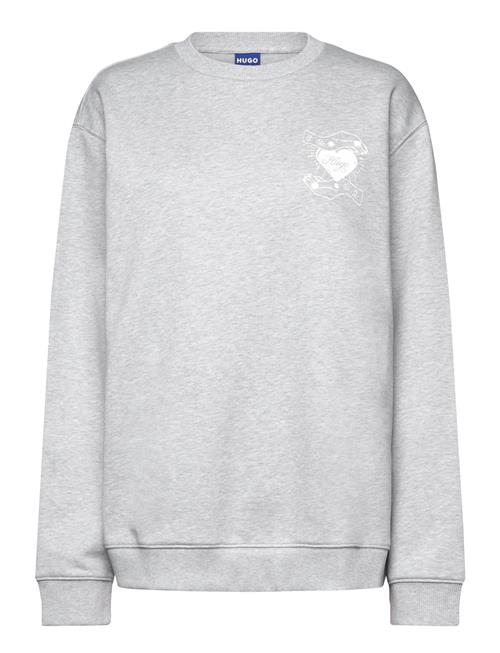 HUGO BLUE | Oversized Crew_B_4 | M