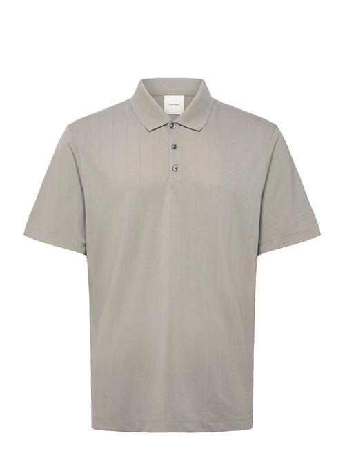 Calvin Klein | Ss Stripe Strech Jacquard Polo | XL