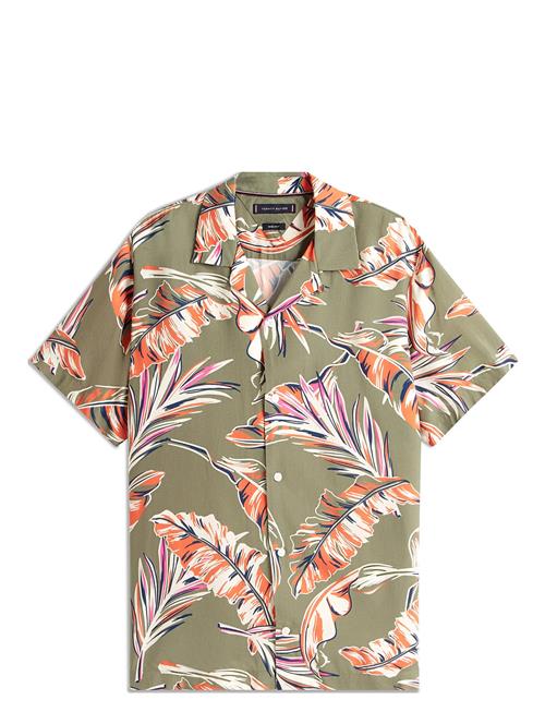 Tommy Hilfiger | Lightweight Leaf Aop Ss Shirt | XXL