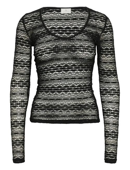Kaffe | Kalorinda Ls Lace T-Shirt | XL