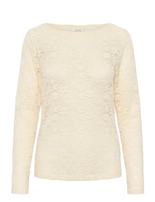 Cream | Cringe Lace Blouse | XXL