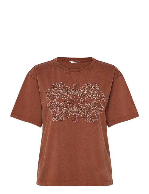 Cream | Crleona Emb Tshirt | XS