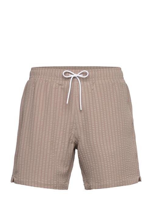 Abercrombie & Fitch | Pull-On Wide Seersucker Swim Trunk | XS