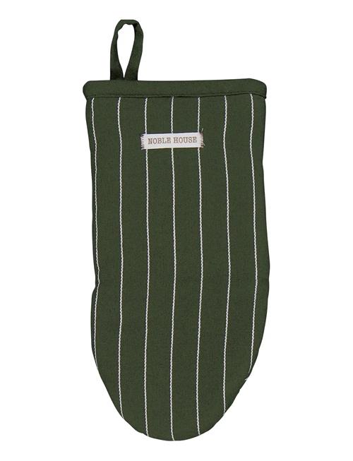 Noble House | Oven Glove Frog Pinstripe Grs | 15X30CM