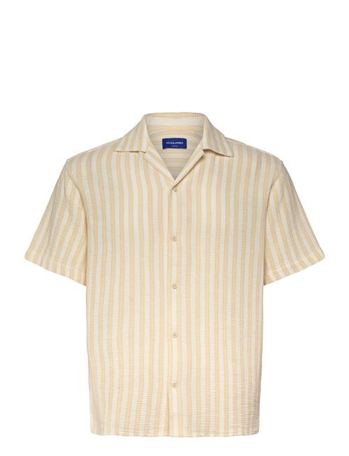 Jack & Jones | Jjecoba Stripe Resort Shirt Ss Sn | XS