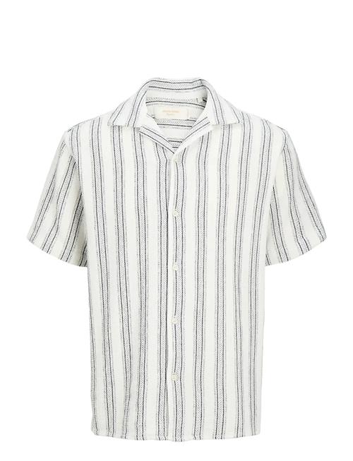 Jack & Jones | Jjecoba Stripe Resort Shirt Ss Sn | L