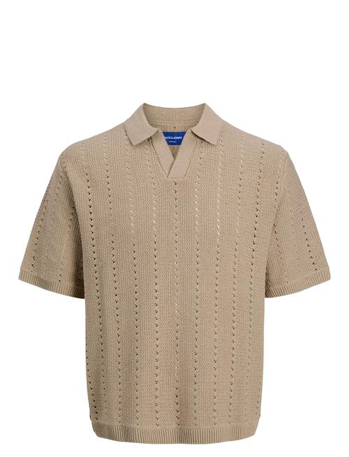 Jack & Jones | Jorparos Knit Easter Ss Crochet Polo | S