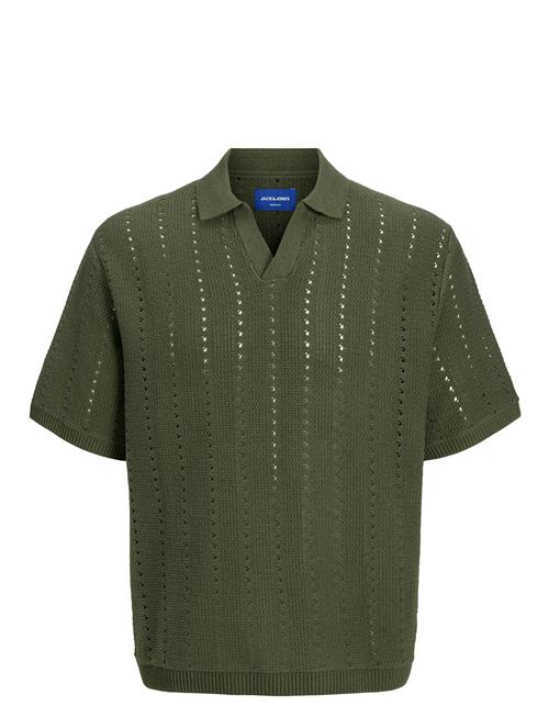 Jack & Jones | Jorparos Knit Easter Ss Crochet Polo | XL