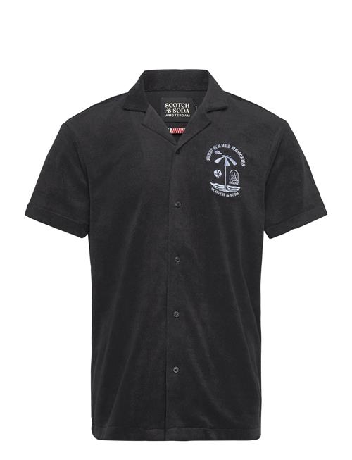 Scotch & Soda | Short-Sleeved Regular Fit Towelling Shirt | M