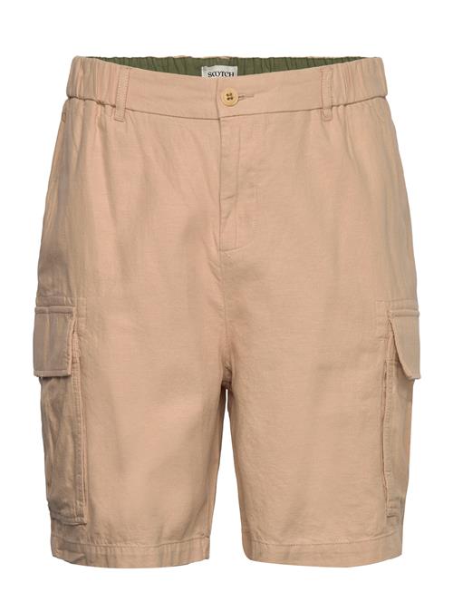 Scotch & Soda | Cotton-Linen Relaxed Fit Cargo Short | XL